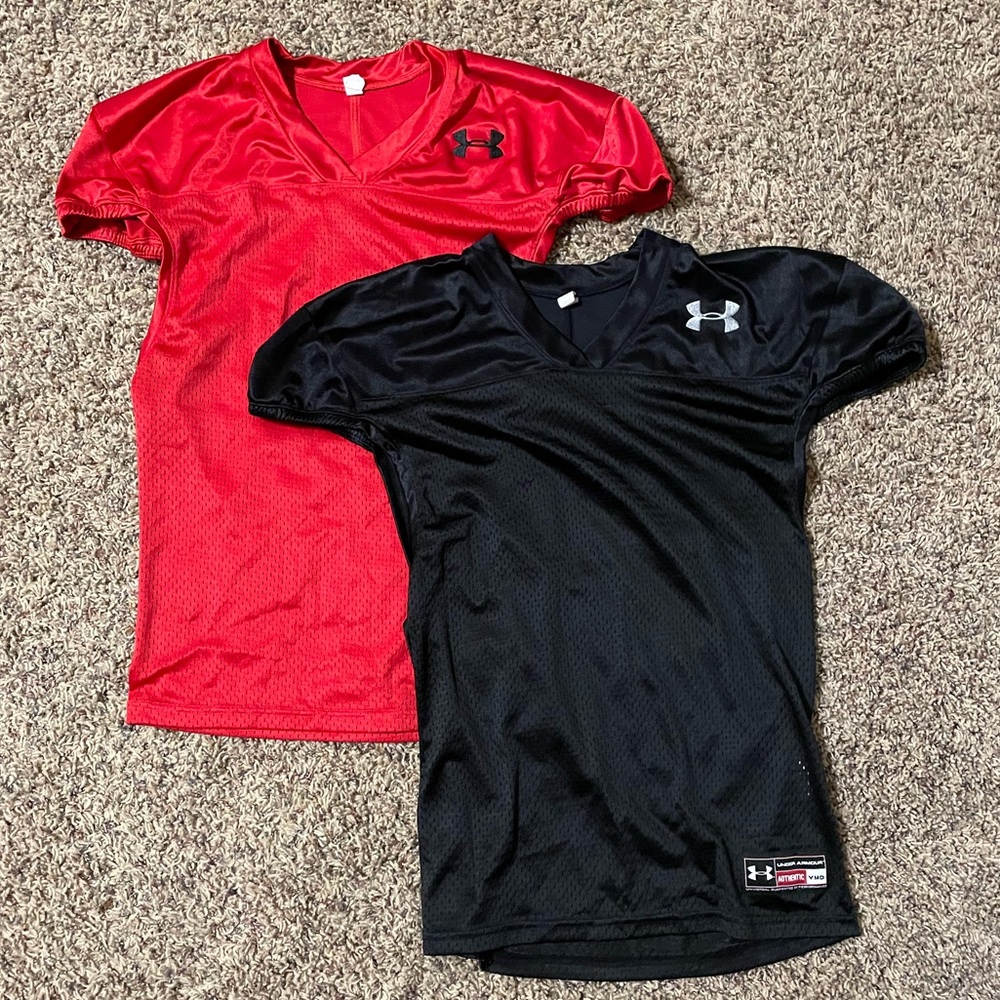 Boys Youth Medium Under Armour Football Practice Jerseys